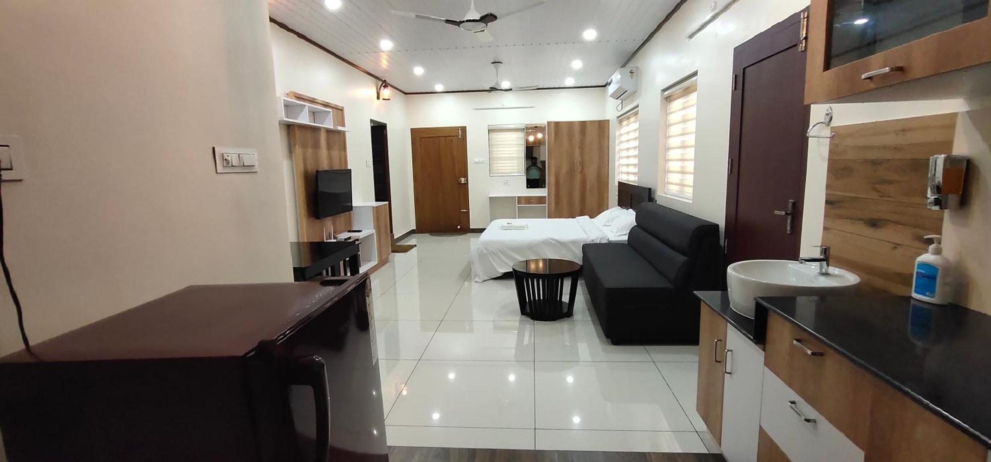 Cliff Way Apartments Varkala Værelse billede