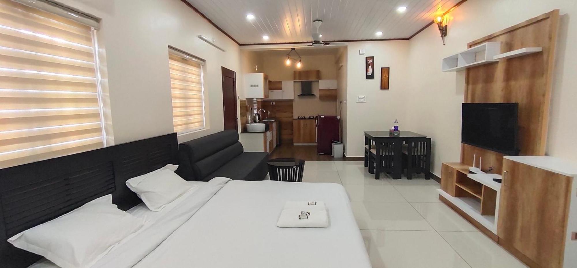 Cliff Way Apartments Varkala Værelse billede