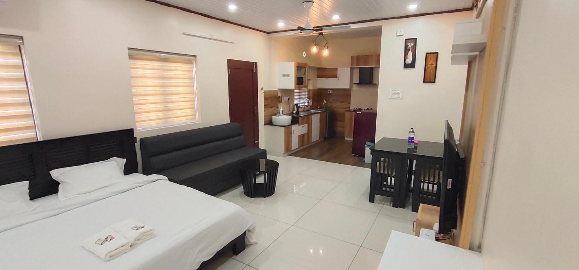 Cliff Way Apartments Varkala Værelse billede